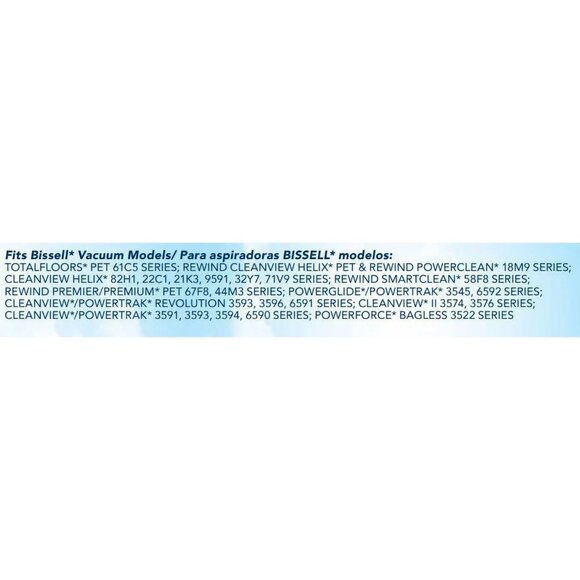 Febreze Spring & Renewal Scent BISSELL Style 7, 9 & 16 Vacuum Filter, 27W83 - Picture 4 of 4